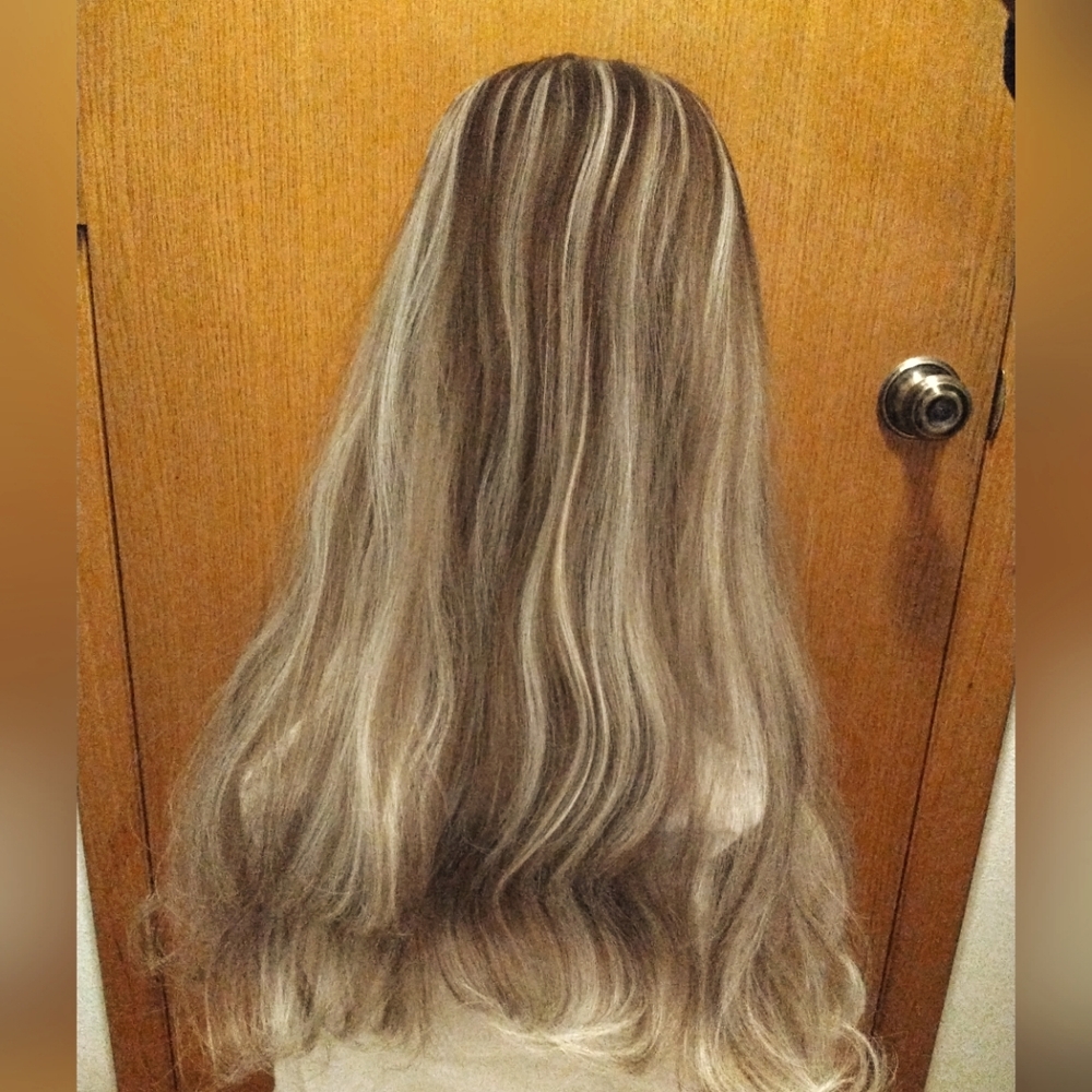 Halo half wig synthetic hair